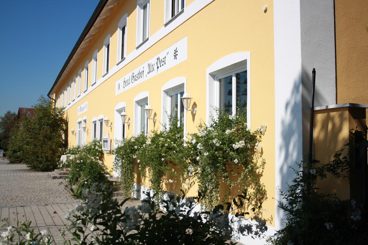 Hotel Gasthof Alte Post - Restaurant Offen Oberding Exterior photo